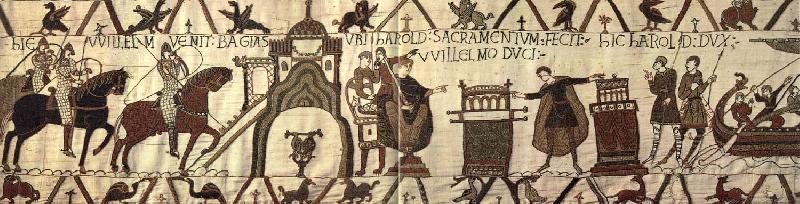 unknow artist The Bayeux Tapestry